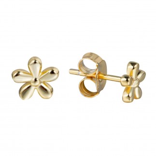 Daisy flower stud earrings