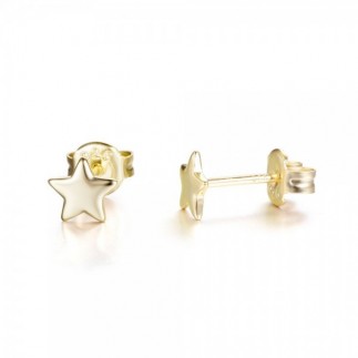 Small star stud earrings