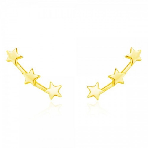 Three stars stud earrings